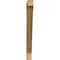 Ekena Millwork Traditional Block Smooth Bracket, Western Red Cedar, 3 1/2"W x 32"D x 38"H BKT04X32X38TRA05SWR - alternate 4